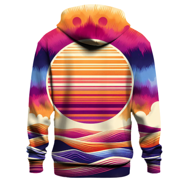 Sunset over Sahara Hoodie