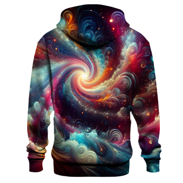 Retro Galactic Voyage Design Hoodie