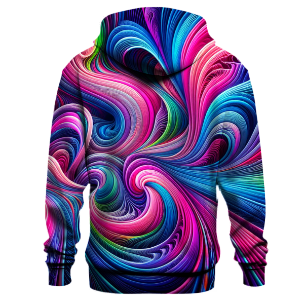 Wave Patterns Hoodie