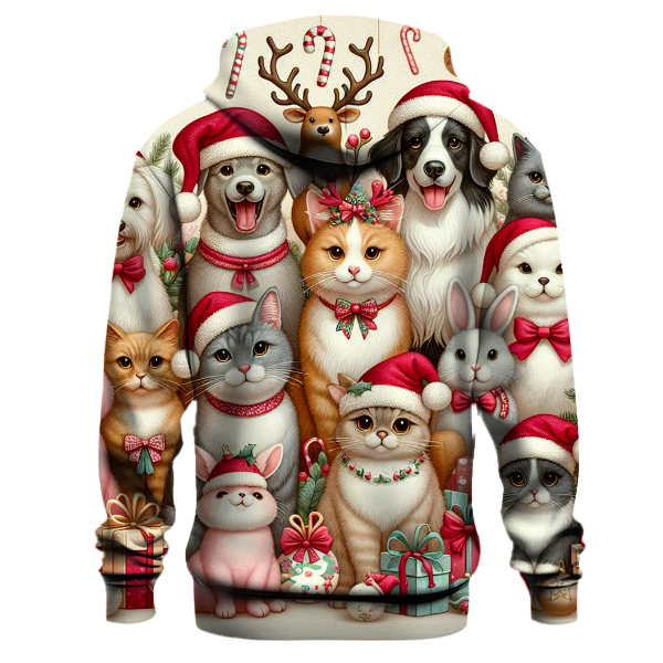 Furry Friends Christmas Hoodie
