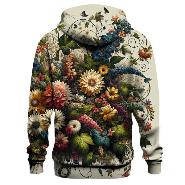Bohemian Floral Haven Hoodie
