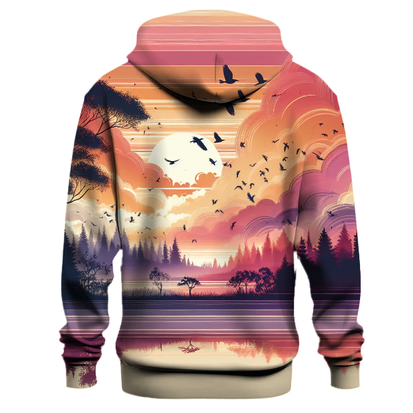Groovy Peaceful Sunset Hoodie