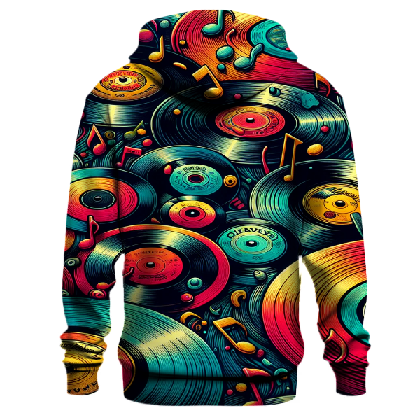 Electric Vinyl Vibes Hoodie