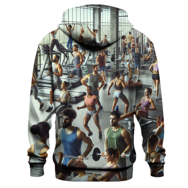 Gym Motivation and Power Hoodie