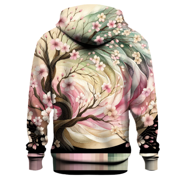 Cherry Blossom Tie-dye Hoodie