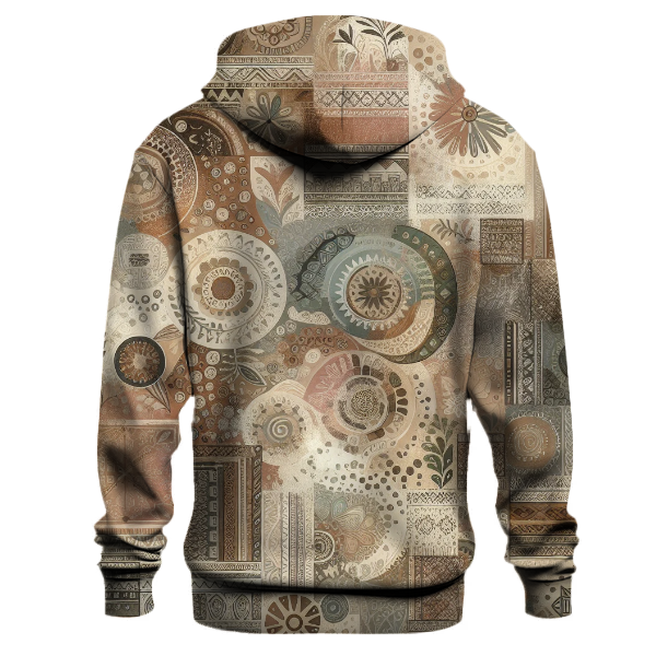 Boho Earth Tones Harmony Hoodie