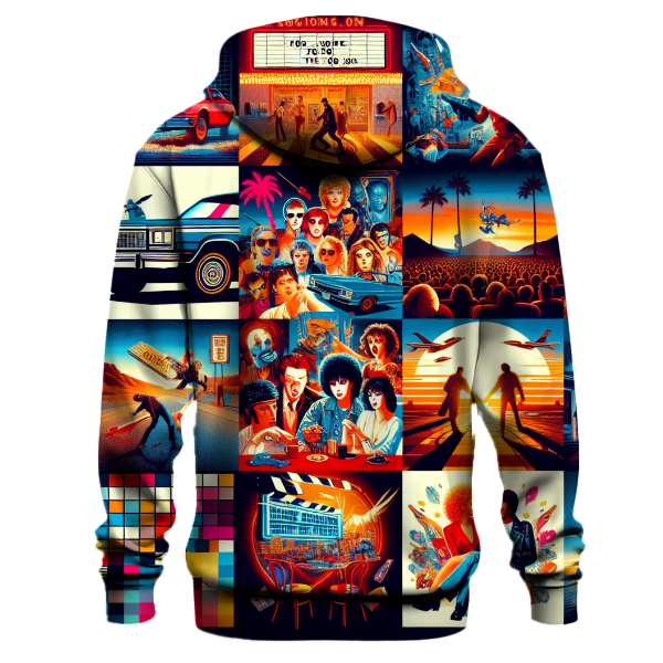 Classic 80s Movie Montage Hoodie