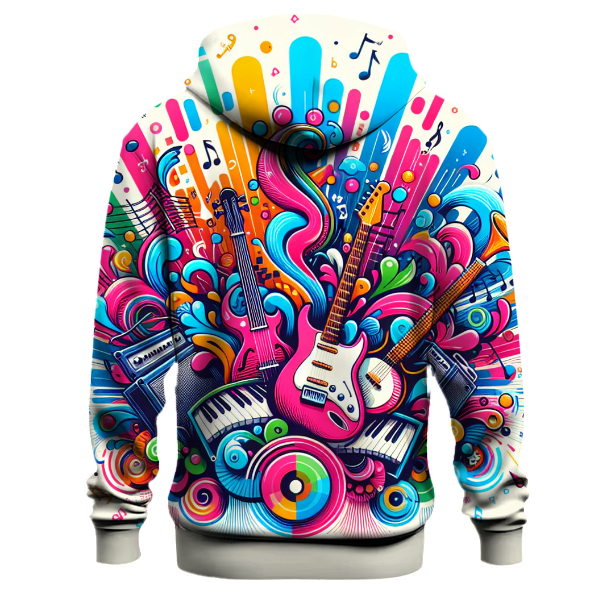 Colorful Music Festival Hoodie