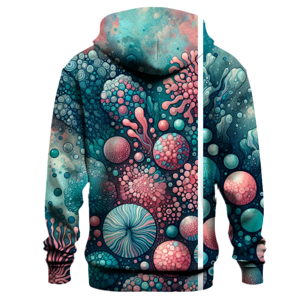 Coral Reef Vibrance Hoodie