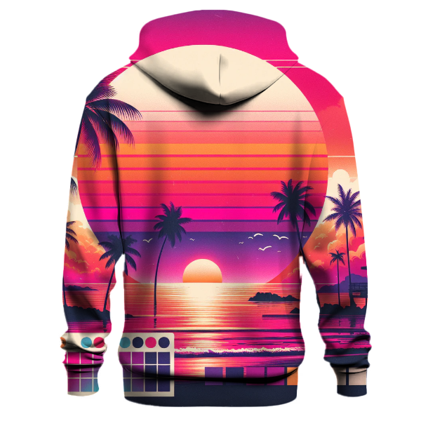 Miami Sunset Glow Hoodie