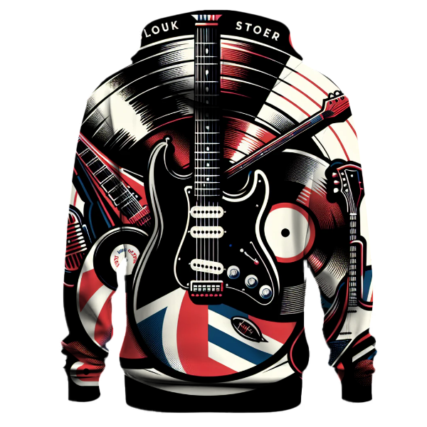 Classic Rock Graphics Hoodie