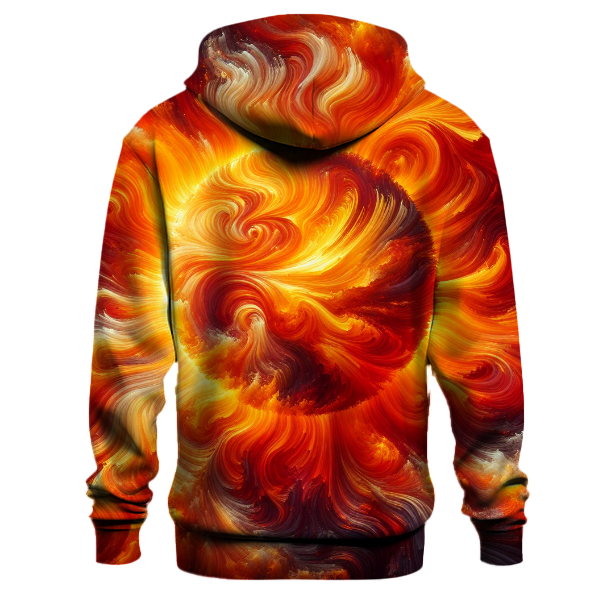 Solar Flare Swirl Hoodie