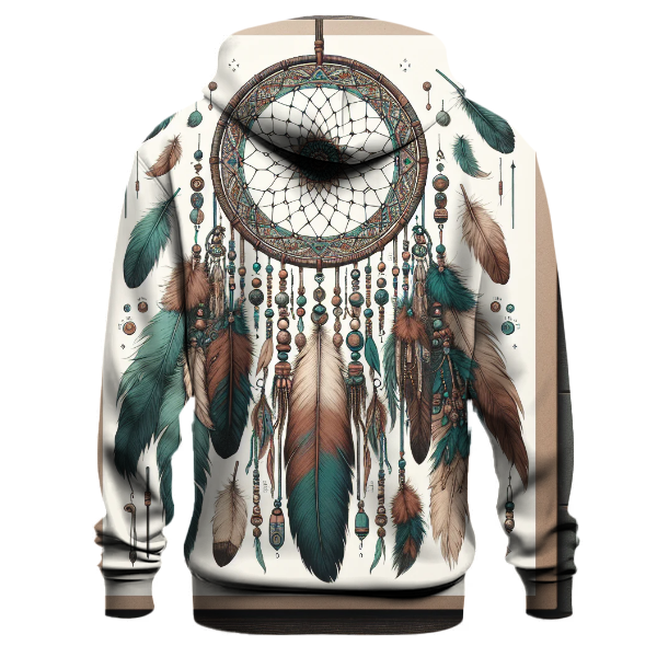 Bohemian Feather Dreamcatcher Hoodie