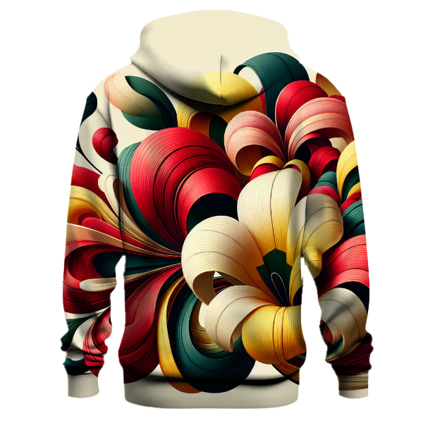 Flower Power Swirls Hoodie
