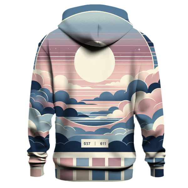 Dusk Serenity Tie-dye Hoodie