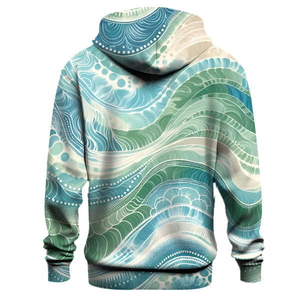 Ocean Breeze Ripple Hoodie