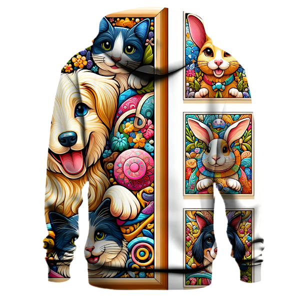 Playful Pet Parade Hoodie