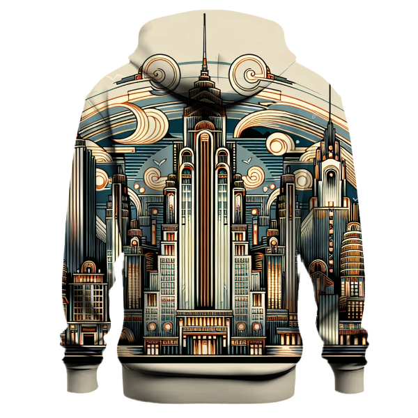 Art Deco Metropolis Hoodie