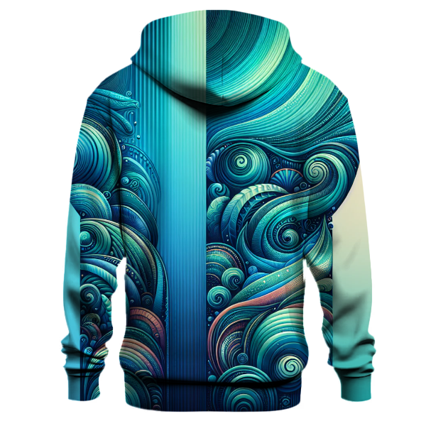 Mermaid Lagoon Gradient Hoodie