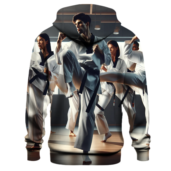 Taekwondo Kicking Style Hoodie