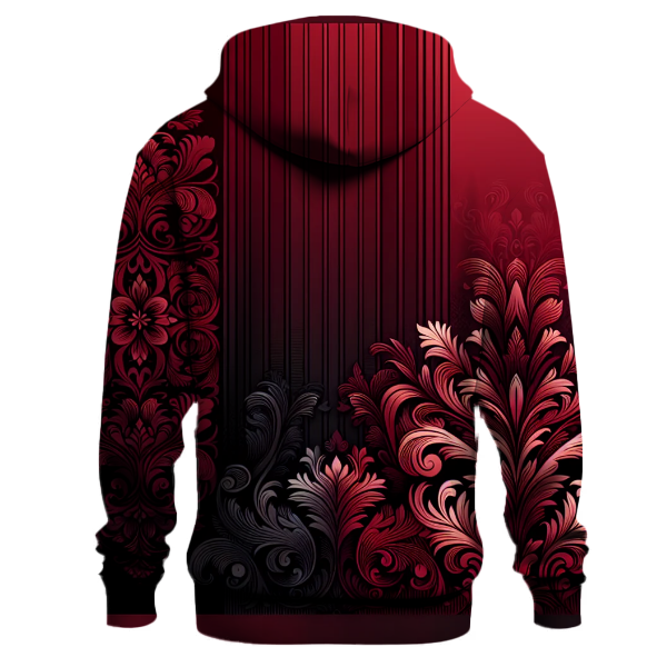 Crimson Dreams Gradient Hoodie