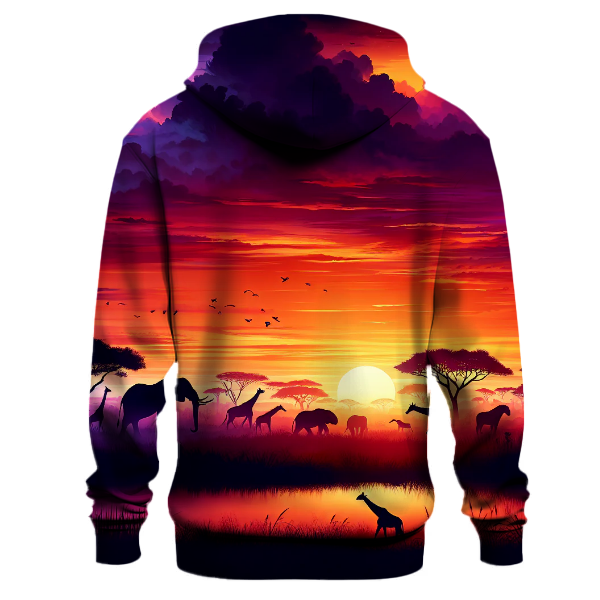 Savanna Sunset Safari Hoodie