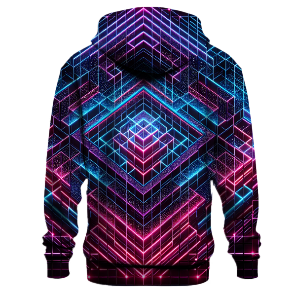 Synthwave Grid Hoodie