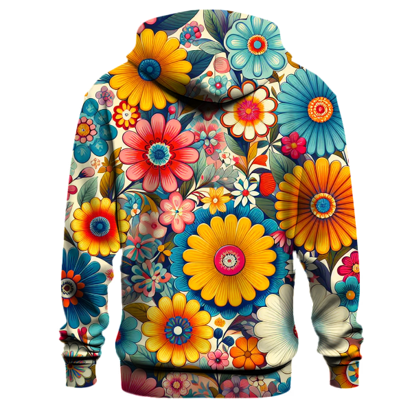 Retro Floral Fiesta Hoodie