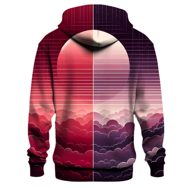Crimson Sky Escape Hoodie