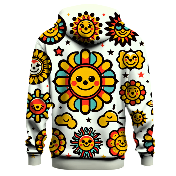 Sunny Retro Vibes Hoodie