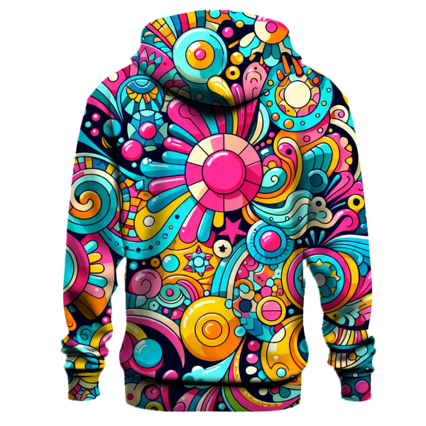 Funky Doodle Designs Hoodie