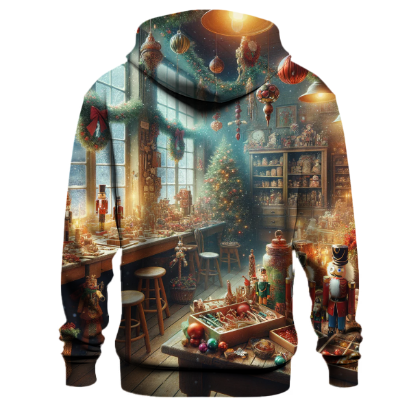 Vintage Christmas Workshop Hoodie