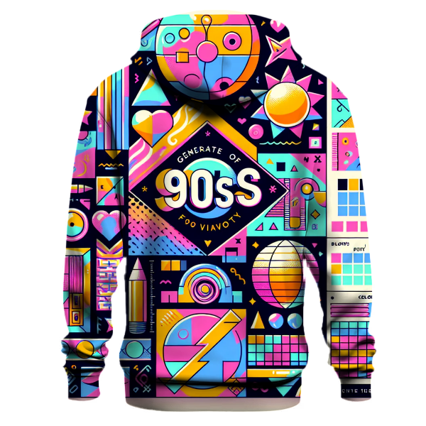 Retro 90s Vibes Hoodie