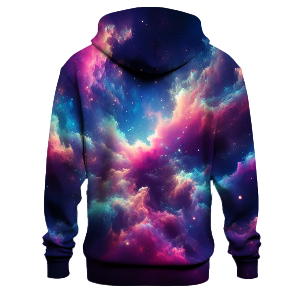 Cosmic Retro Nebula Hoodie