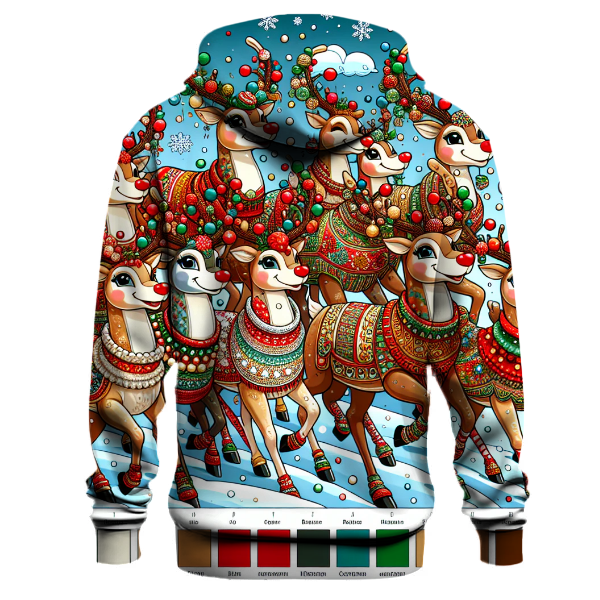 Holiday Reindeer Parade Hoodie