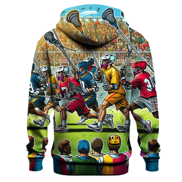 Lacrosse - Fast Paced Action Hoodie