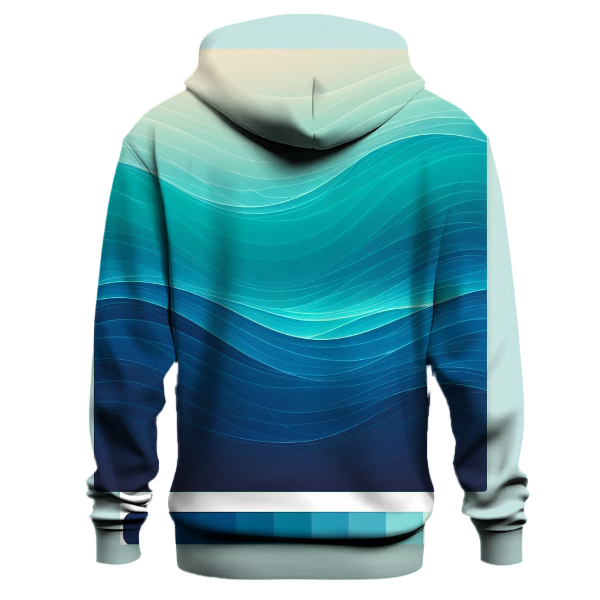 Serenade Blue Gradient Hoodie