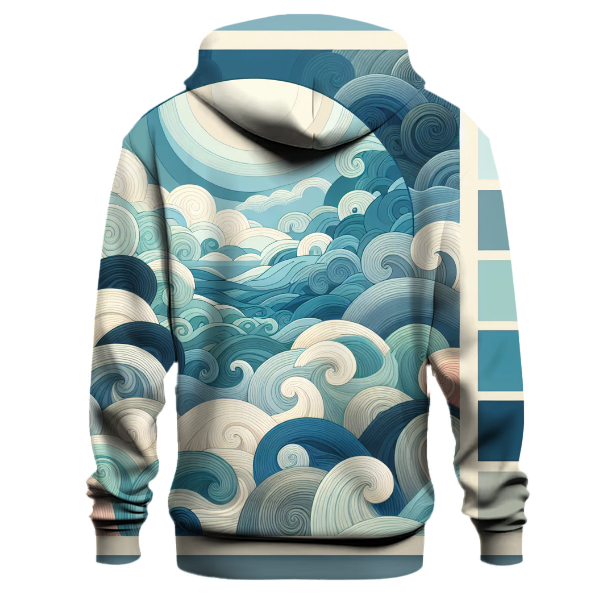 Serene Ocean Breeze Hoodie