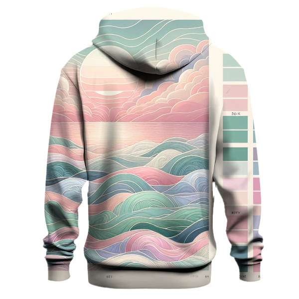 Seaside Pastel Fantasy Hoodie