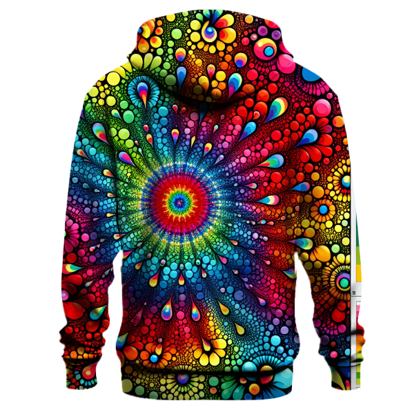 Rainbow Raindrops Hoodie