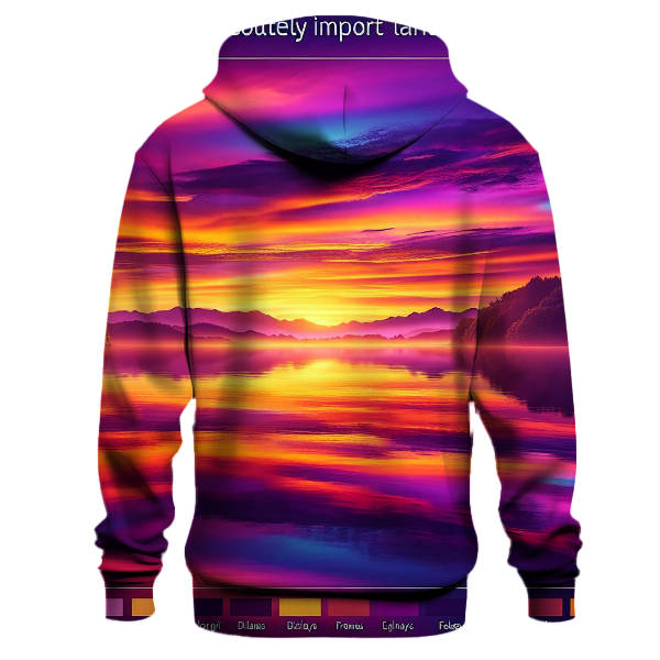 Stunning Sunset Reflections Hoodie