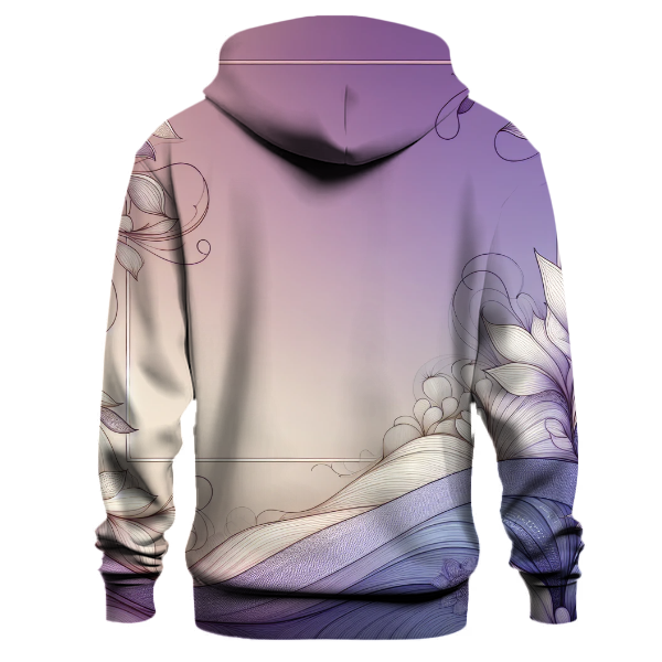 Dreamy Lavender Gradient Hoodie