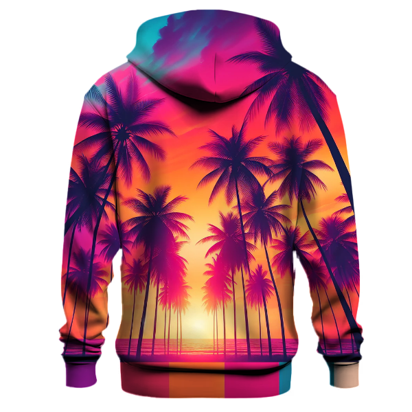Miami Beach Sunset Hoodie