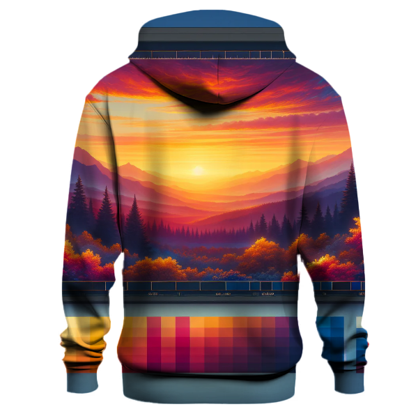 Vivid Sunset Bliss Hoodie