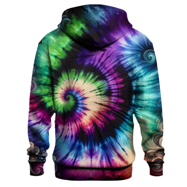 Aurora Bliss Tie-Dye Design Hoodie