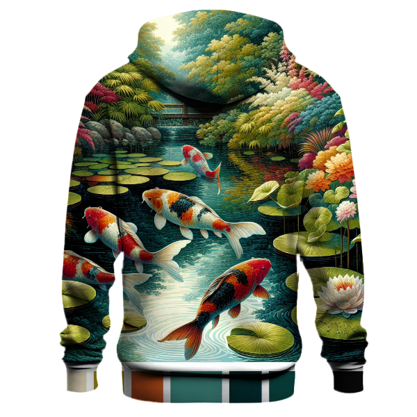 Joyful Koi Pond Hoodie