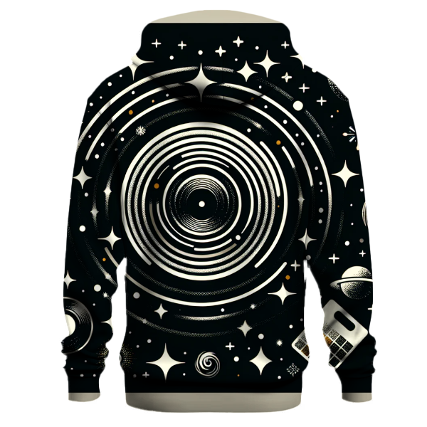 Starlit Vinyl Dreams Hoodie