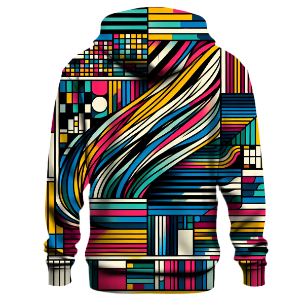 New Wave Stripes Hoodie