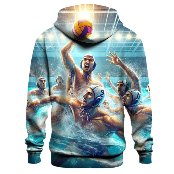 Water Polo Wave Splash Hoodie