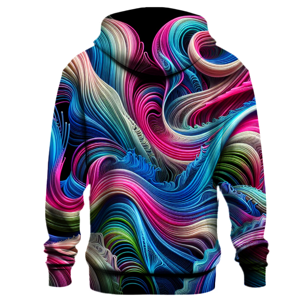 Wave Patterns Hoodie